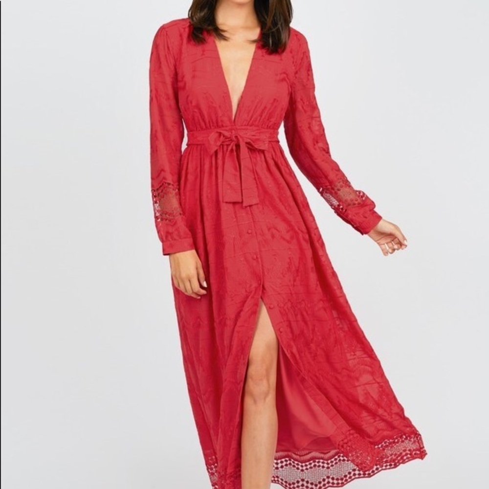 Red Long Dress